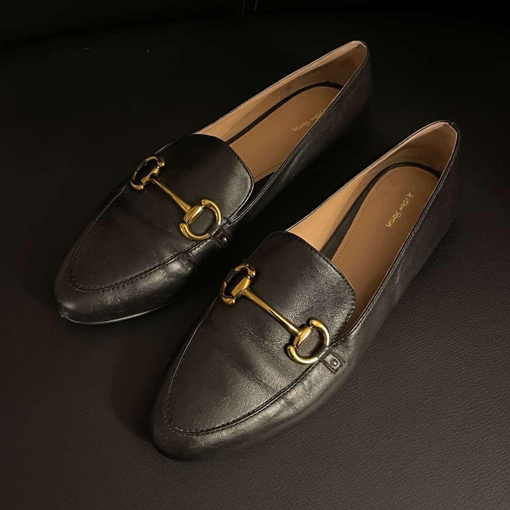 & Other Stories Equestrian Buckle Loafers - SIZE 37 / 7